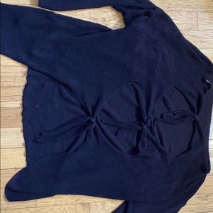 Women’s Tie Back Sweater Zara